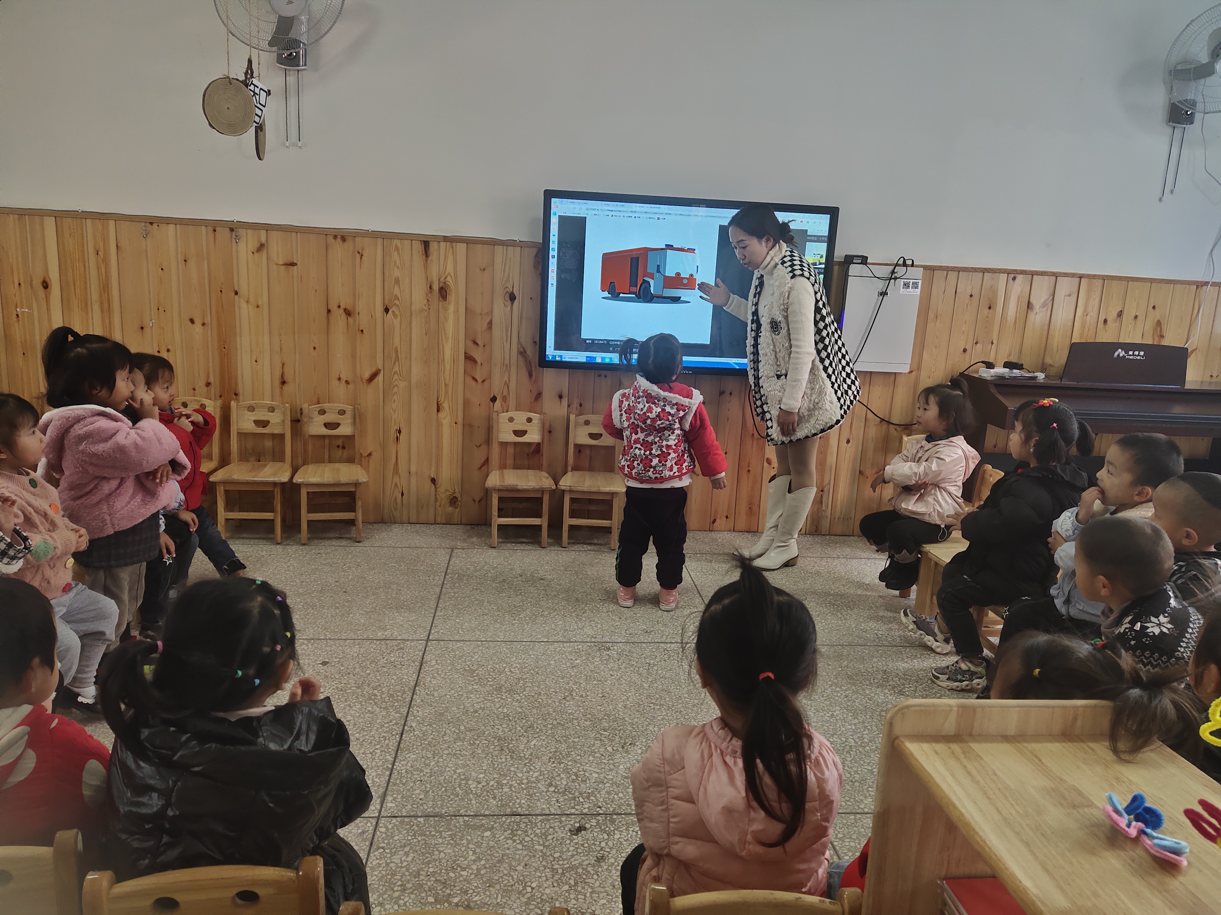 永乐幼儿园讲解消防知识